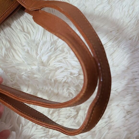 💯 Authentic Cognac MCM Tote Bag 🍀 - Picture 13 of 17